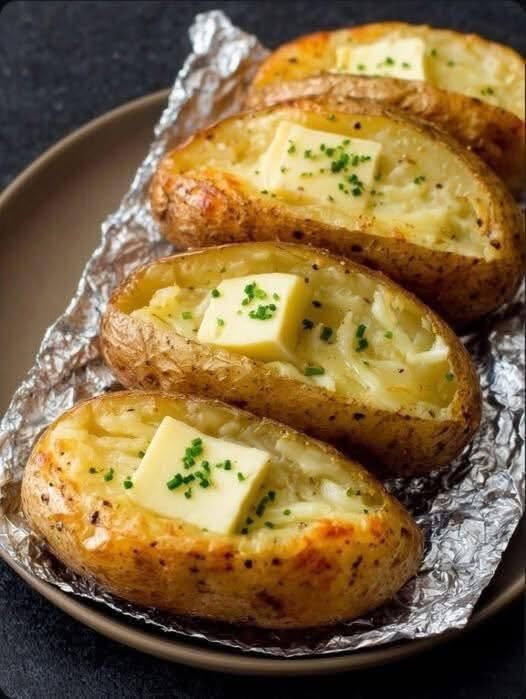 Baked Potato. The quickest way to enjoy a perfectly baked potato—ready in minutes. Crispy on the outside, tender and fluffy on the inside.