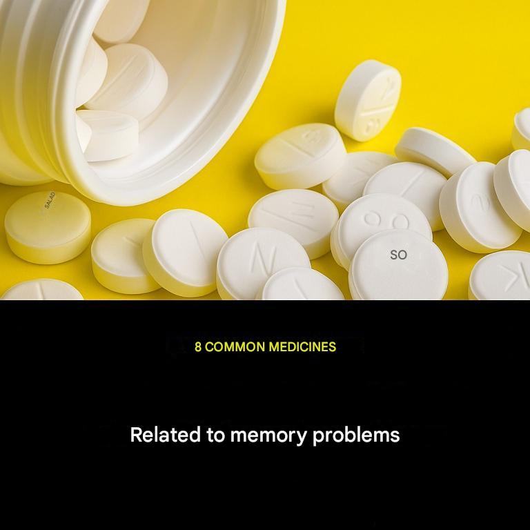8 Common Medications Linked to Memory Problems
