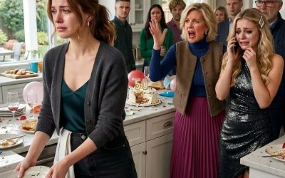 My parents forced me to cook and clean all weekend for my sister’s party with 50 guests.