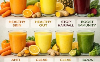 6 Healthy Juice Recipes for Glowing Skin, Gut Health, Immunity & More