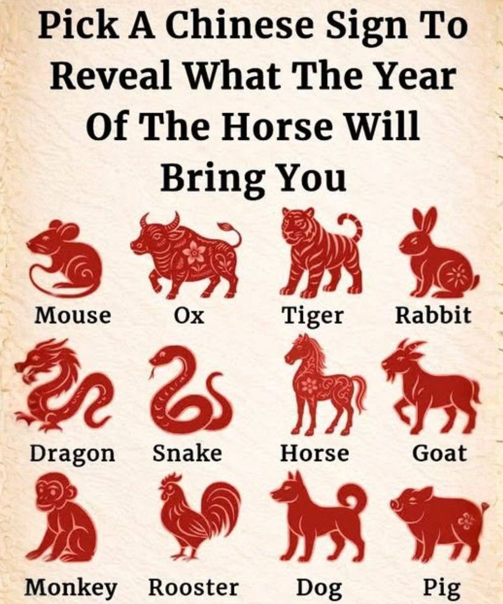 Pick A Chinese Sign To Reveal What The Year Of The Horse Will Bring You