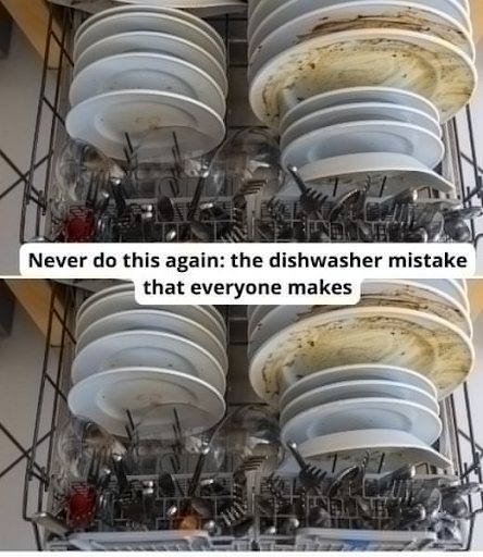 Never do this again: the dishwasher mistake that everyone makesCheck the first comment 👇