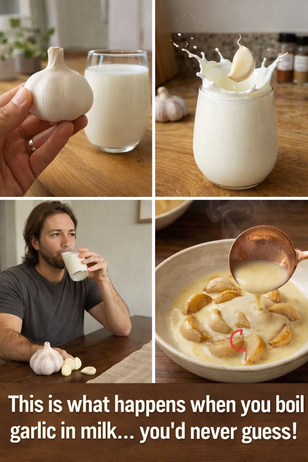 Boiled Garlic in Milk: Helpful Habit or Risk You Should Know?