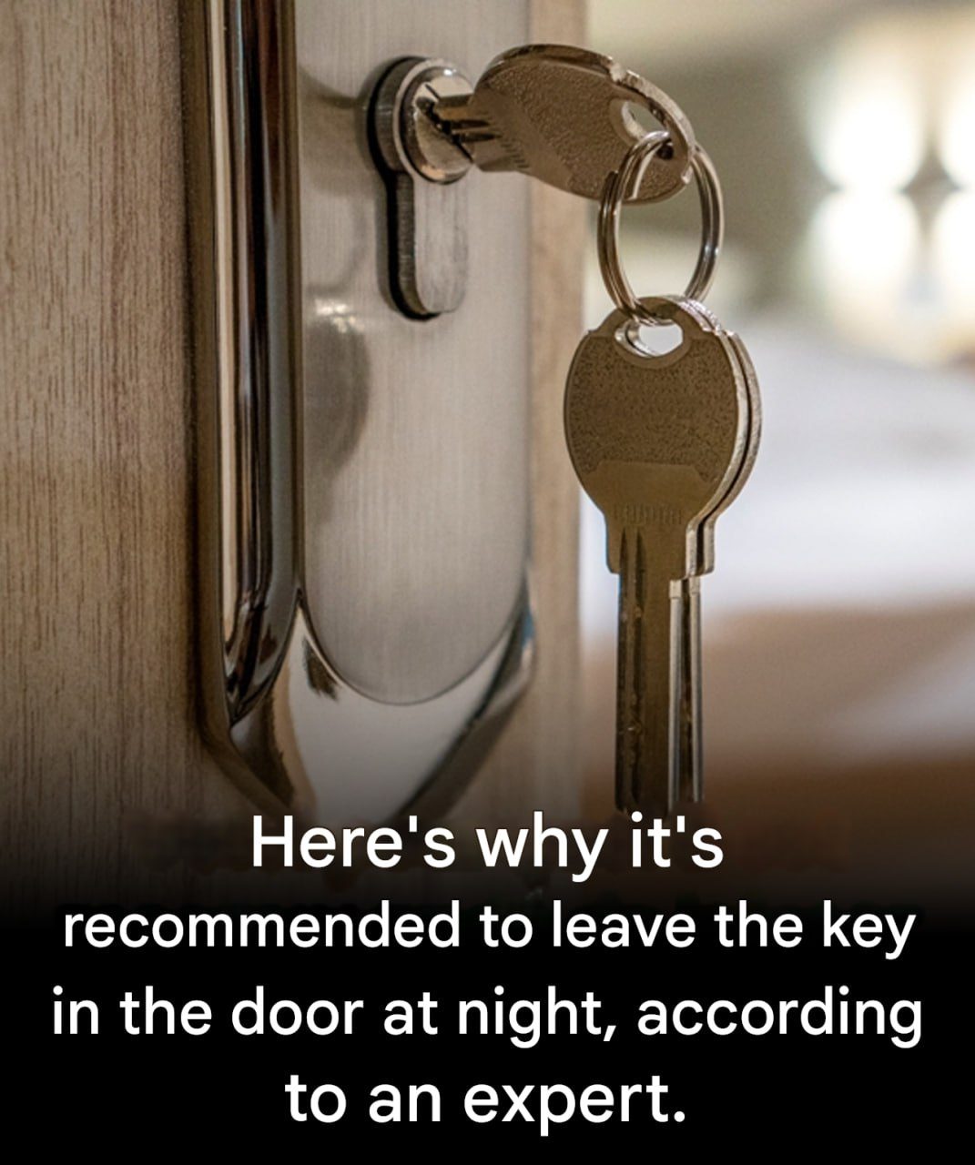 A Professional’s Unexpected Trick to Enhance Your Door’s Nighttime Security