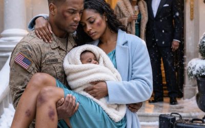 After 18 Months Overseas, I Came Home During a Blizzard and Found My Wife Freezing on the Porch with Our Baby in Her Arms. “Your Parents Threw Us Out,” she whispered. That was when I realized they hadn’t just stolen my money—they had stolen my family.