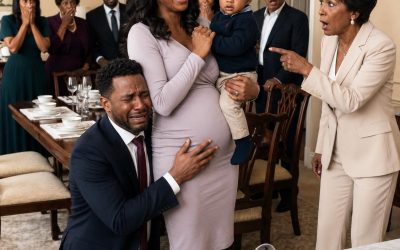 My husband invited me to a family dinner, but when I arrived there was no food: only a DNA test, an angry mother-in-law and an accusation that broke my heart: “That child is not my son’s,” until a stranger walked in with the hidden truth.