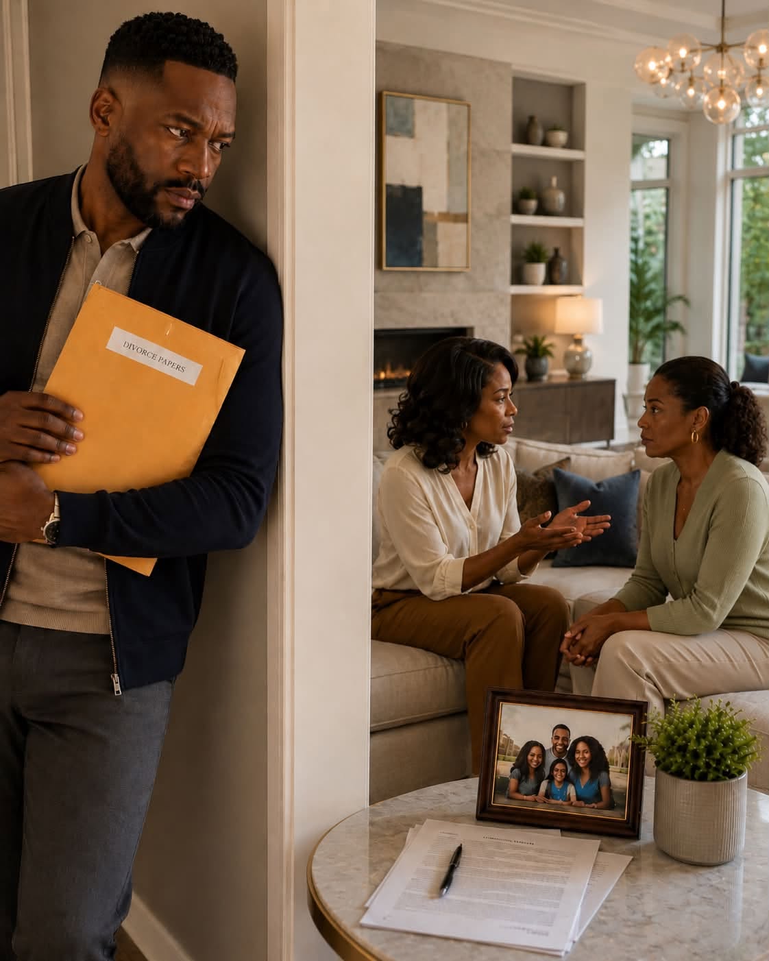 I intended to divorce my wife, until I happened to overhear her confiding in her mother