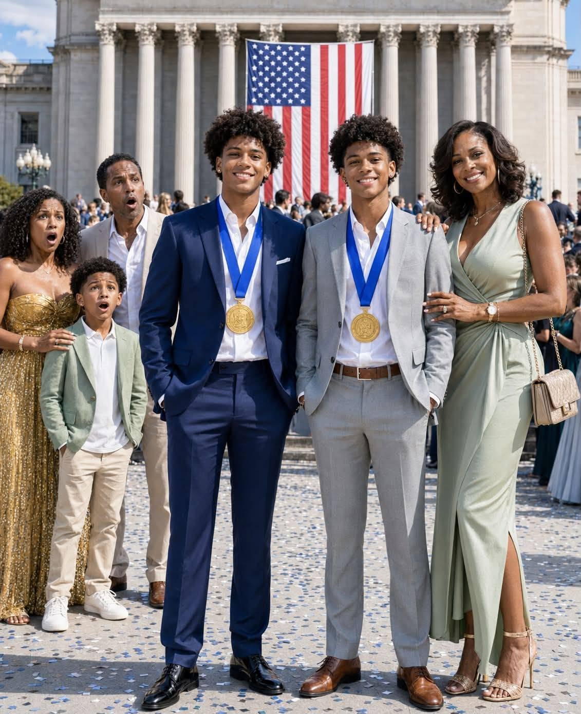 15 Years After Our Divorce, I Met My Ex-Husband’s Mistress’s Son—Then My Twins Won Gold. ⭐