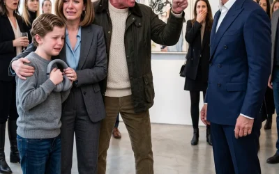 On my father’s birthday, he dismissed the painting my 5-year-old autistic son created for him as “cheap.” I stayed quiet and left with my son. Seven years later, that painting sold for ,000,000. Then my father called, insisting the money was his—until the buyer came forward and left the entire exhibition speechless.
